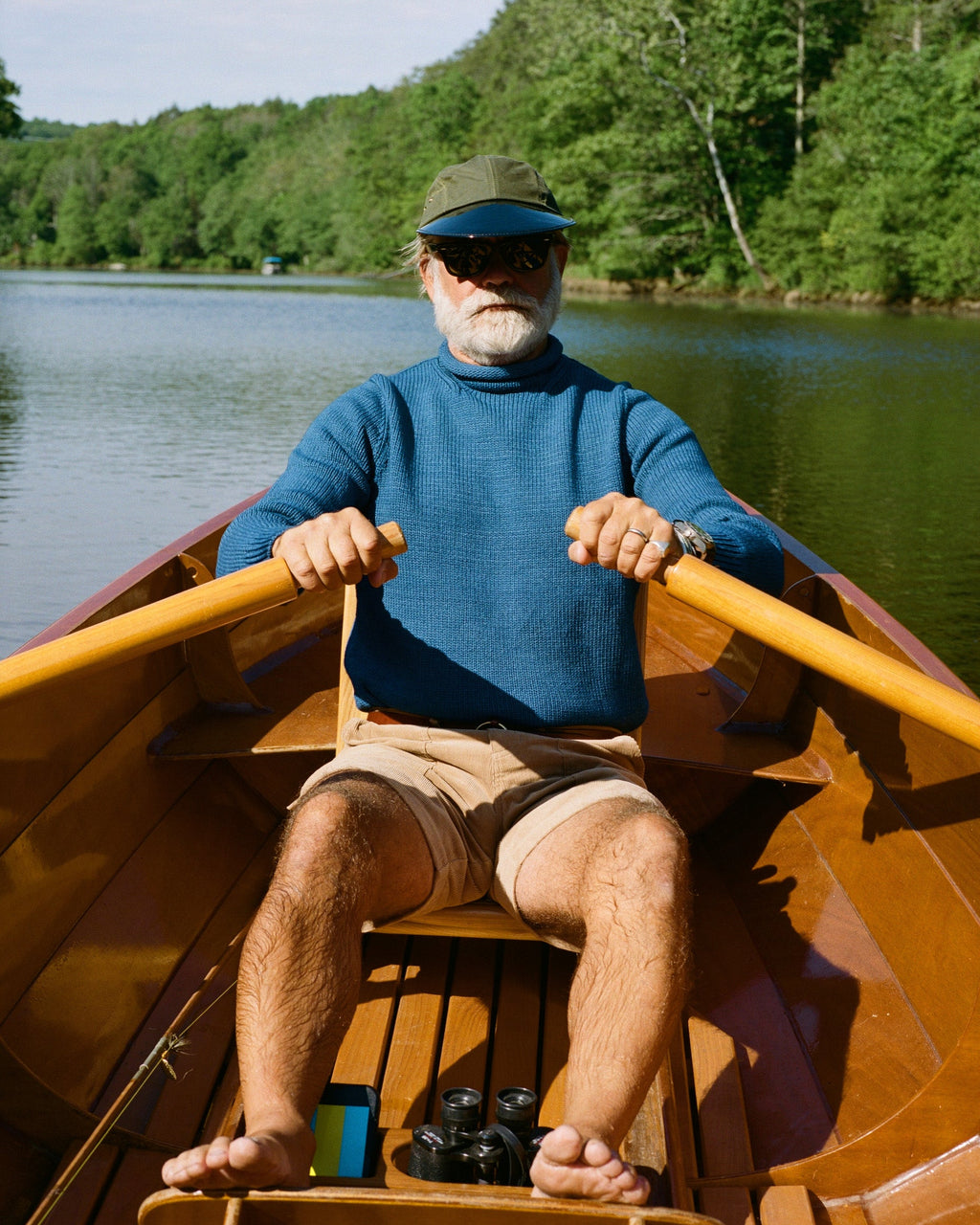 Fisherman's Sweater in Indigo