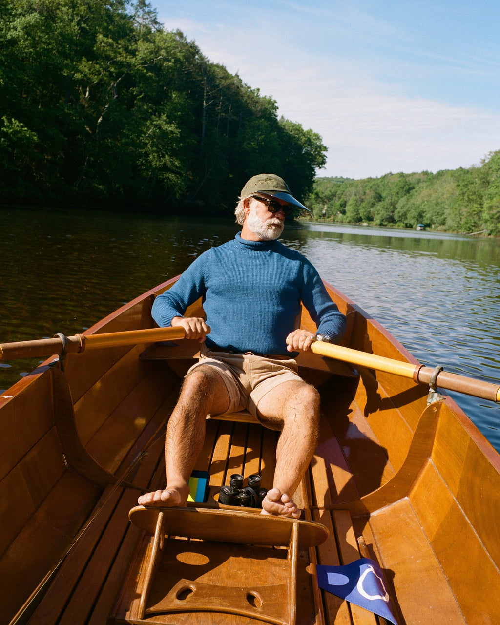 Fisherman's Sweater in Indigo