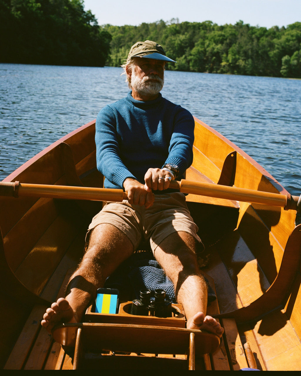 Fisherman's Sweater in Indigo