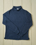 Vissers trui in marineblauw