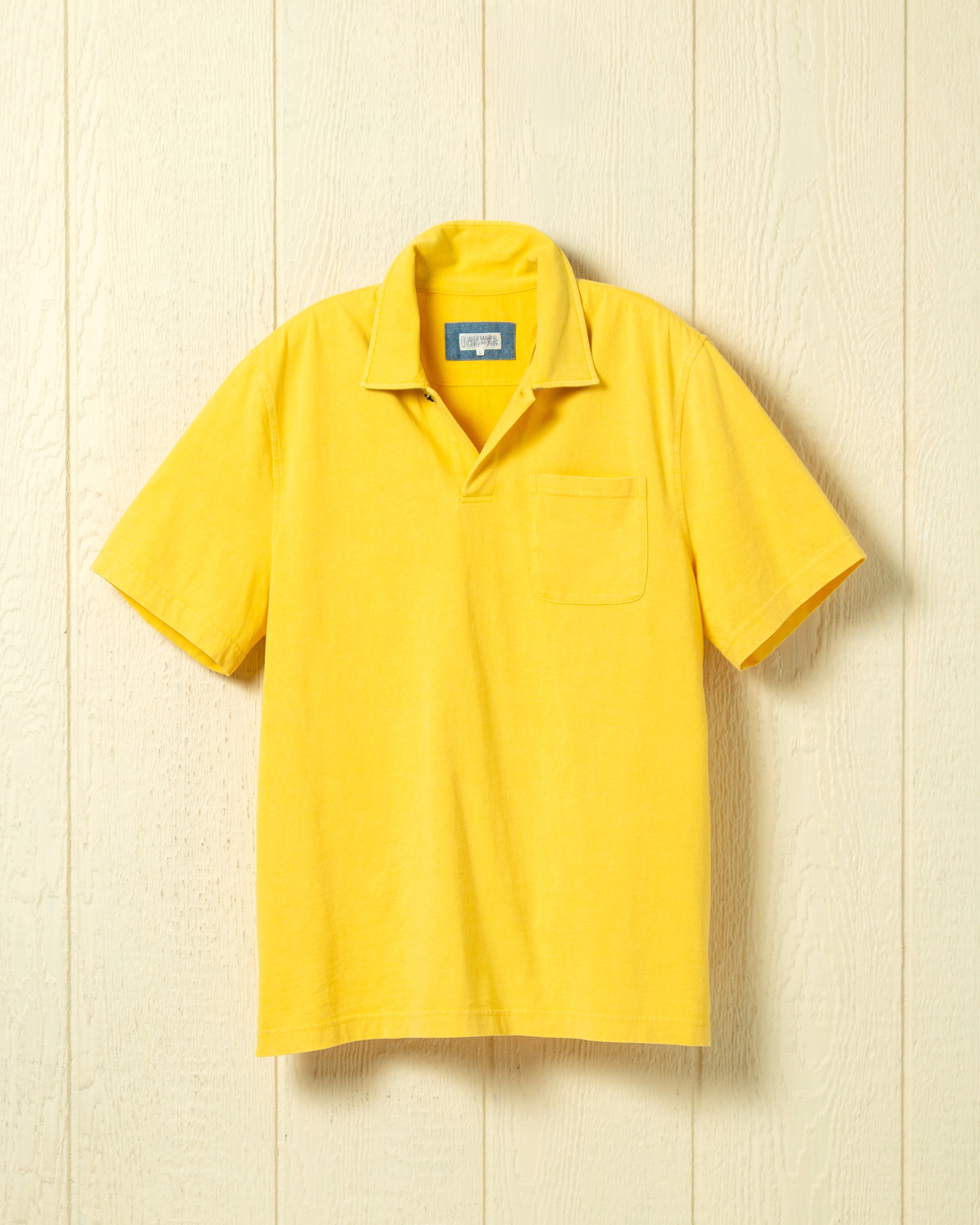 Salt Washed Polo in Sun