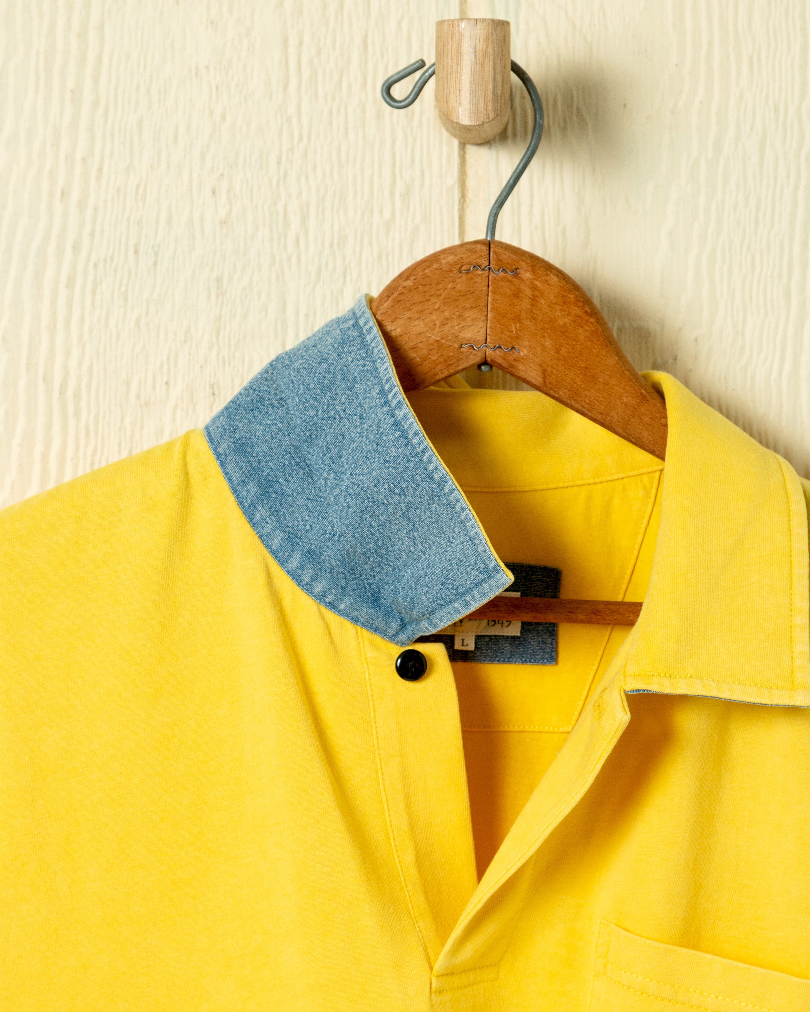 Salt Washed Polo in Sun