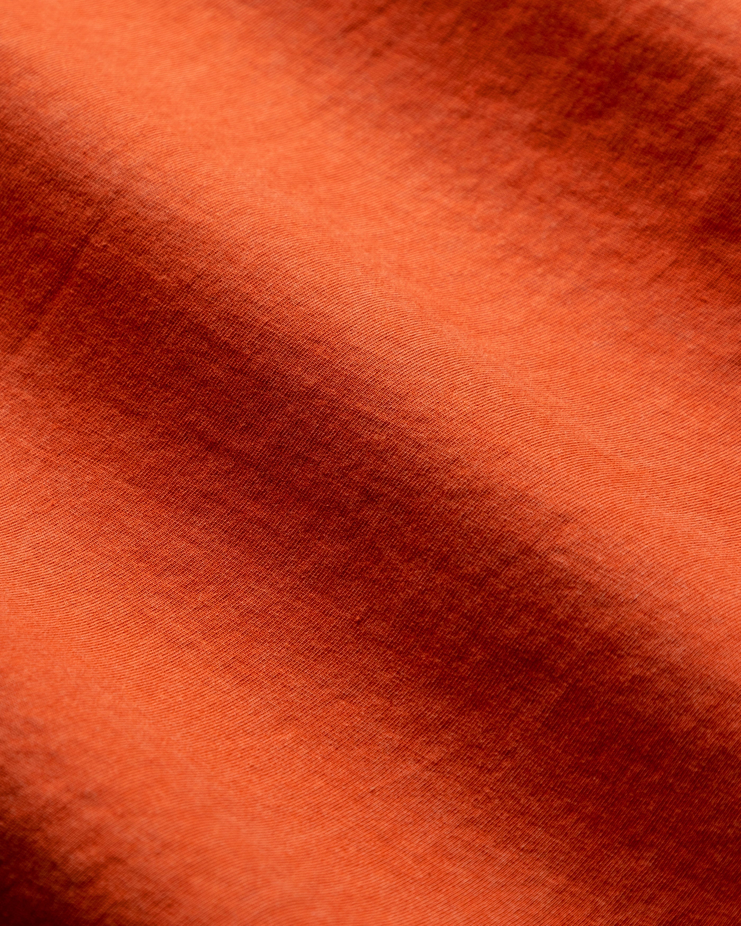 Salt Washed Polo in Burnt Orange