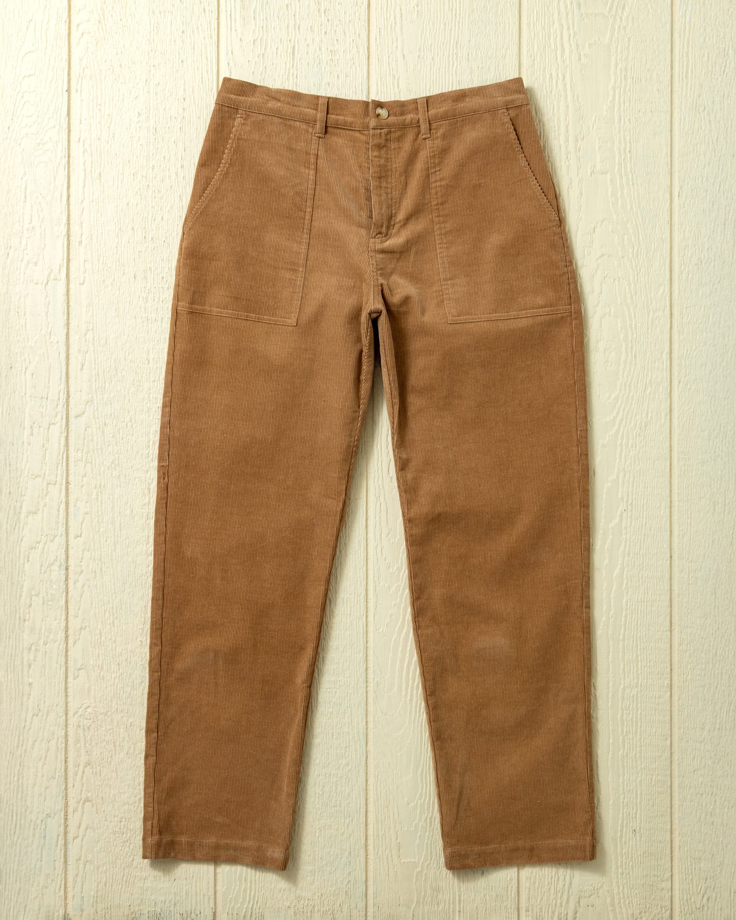 Pant in Driftwood Corduroy