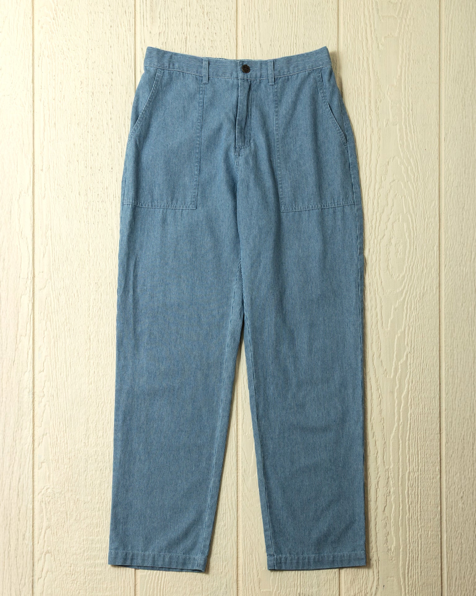 Pant in Denim Blue Hickory Stripe