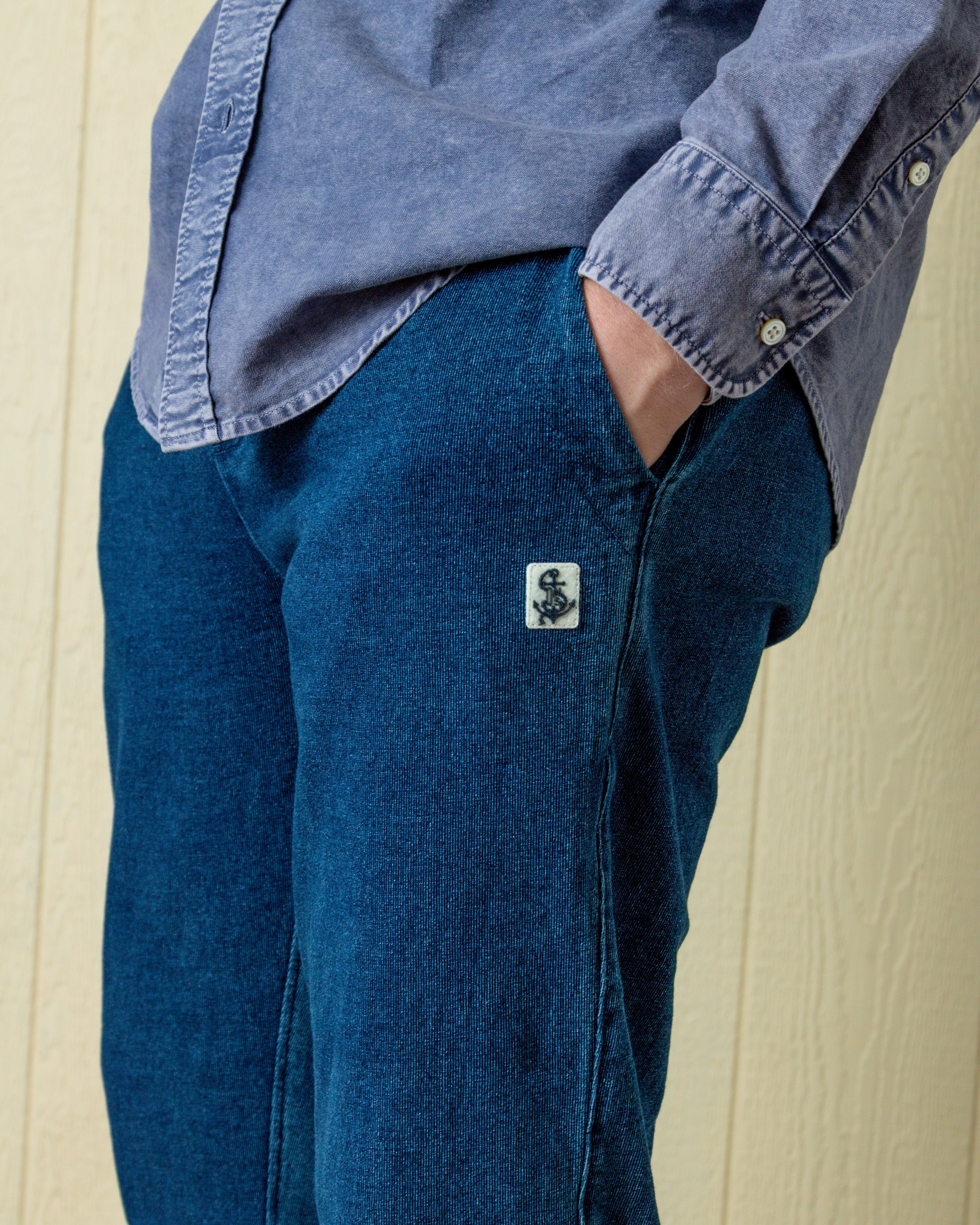 Sweat Pant in Washed Indigo