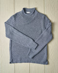 Vissers trui in denim-mix