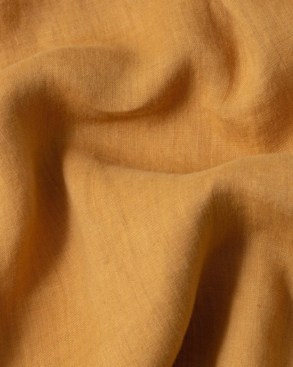 Garment Dyed Linen Shirt in British Khaki