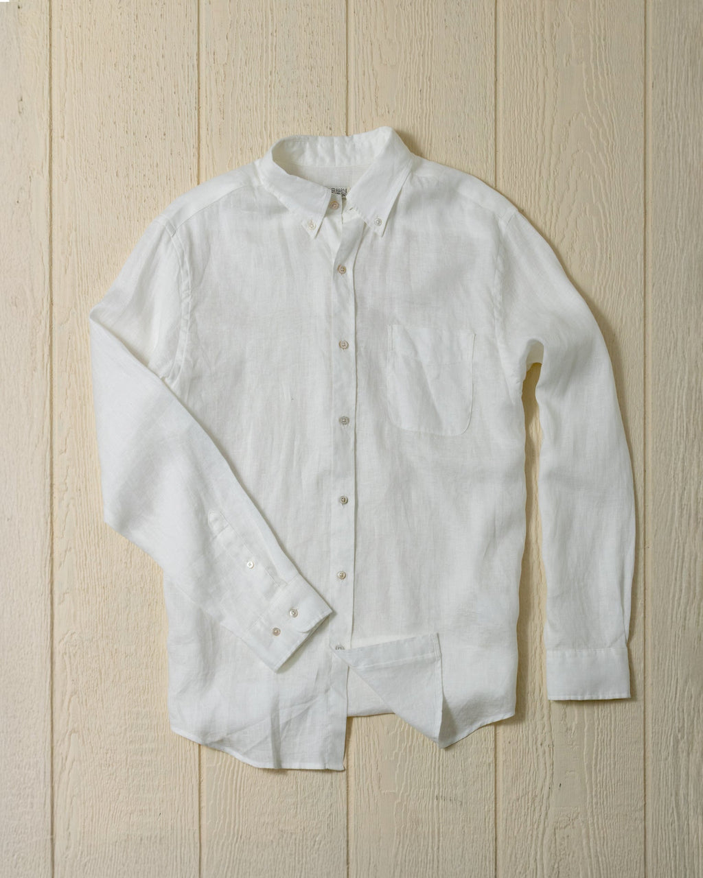 Linen Shirt in Classic White