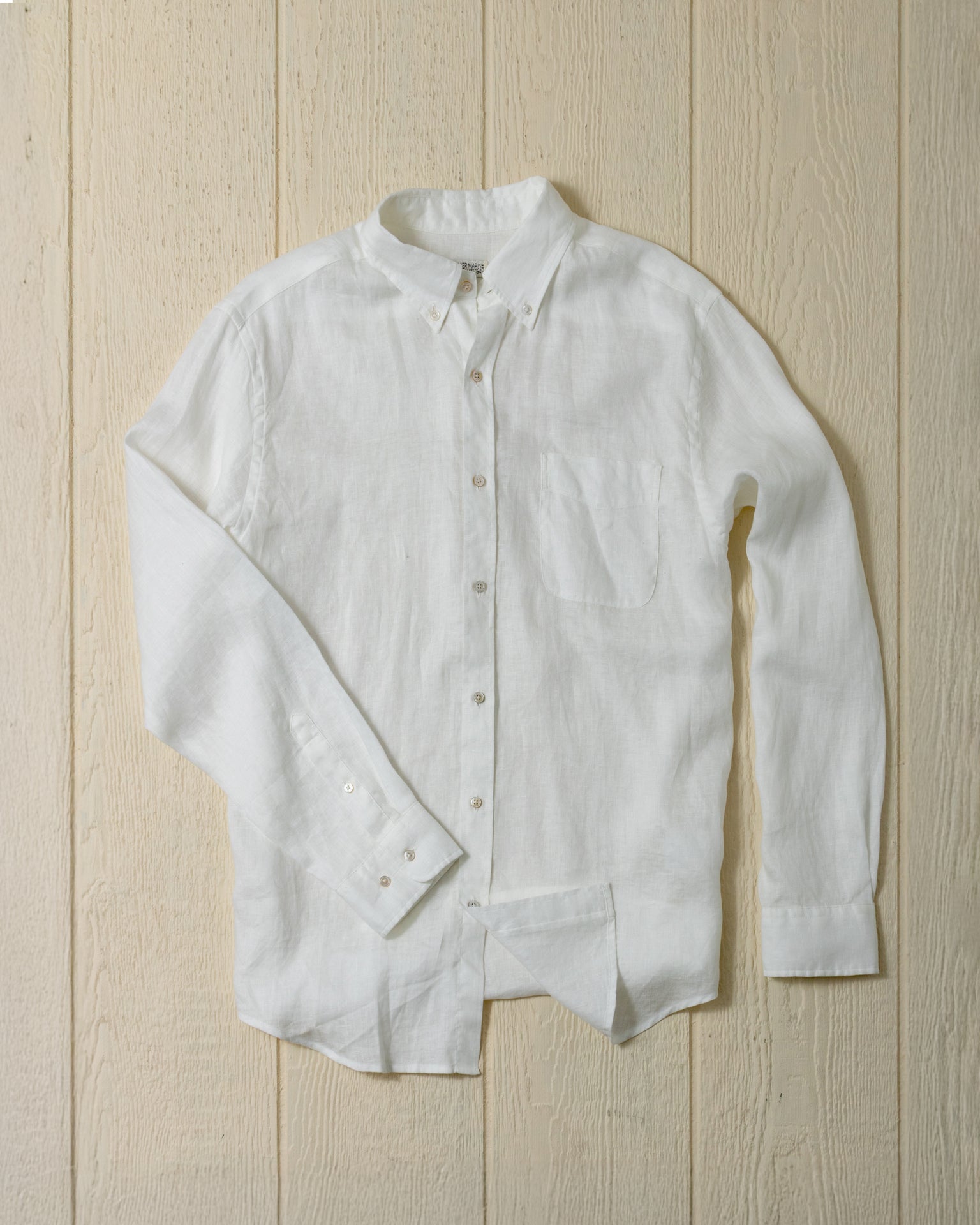 Linen Shirt in Classic White