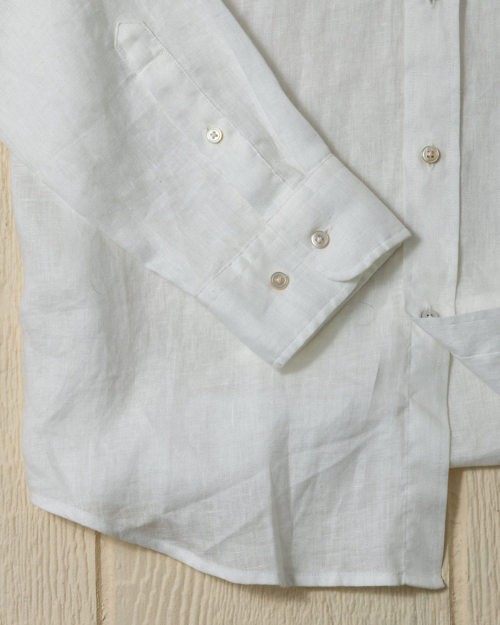 Linen Shirt in Classic White
