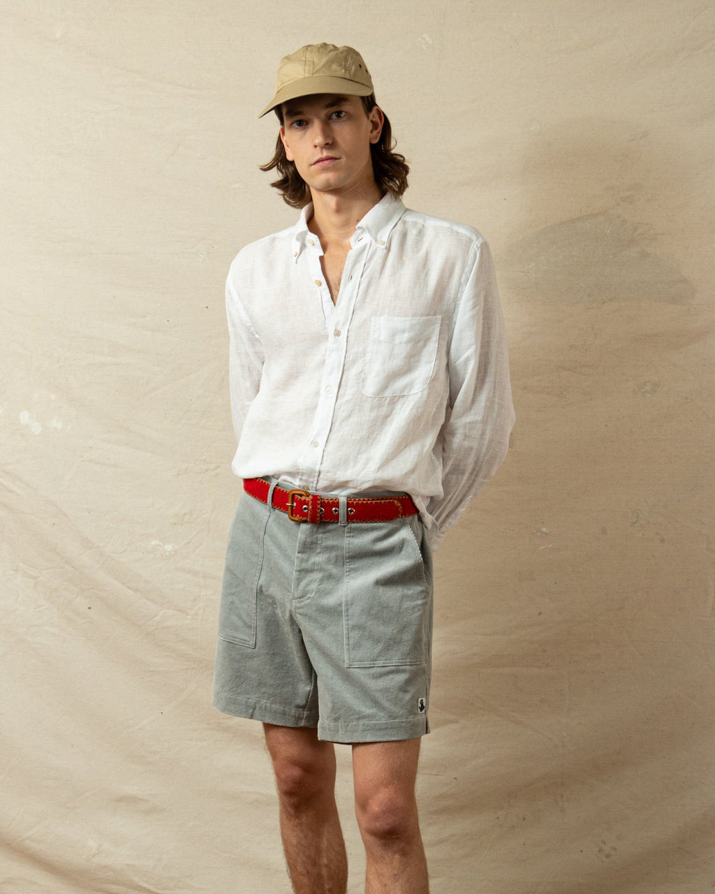 Linen Shirt in Classic White